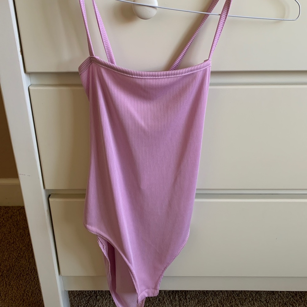 Nasty Gal Lilac Bodysuit